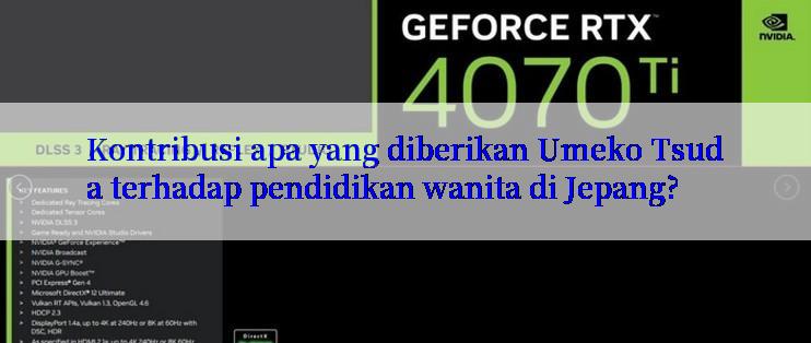 Kontribusi apa yang diberikan Umeko Tsuda terhadap pendidikan wanita di Jepang?