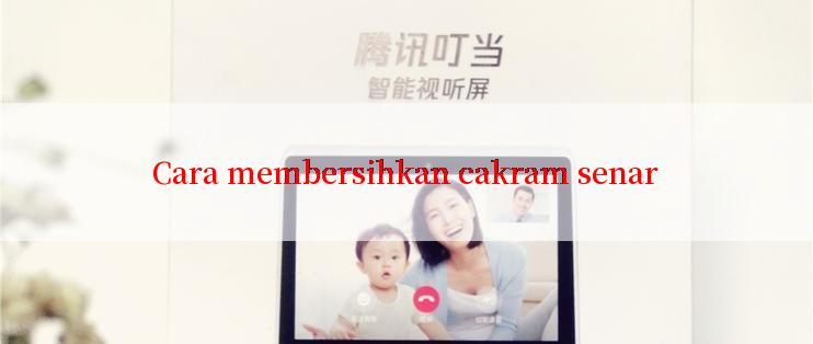 Cara membersihkan cakram senar