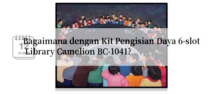 Bagaimana dengan Kit Pengisian Daya 6-slot Library Camelion BC-1041?